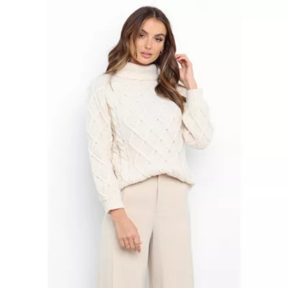 Petal and Pup Nena Knit Sweater - Cream